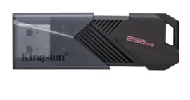 USB флеш-накопитель 256GB Kingston DataTravele Exodia Onyx чёрный USB 3.2 (DTXON/256GB)