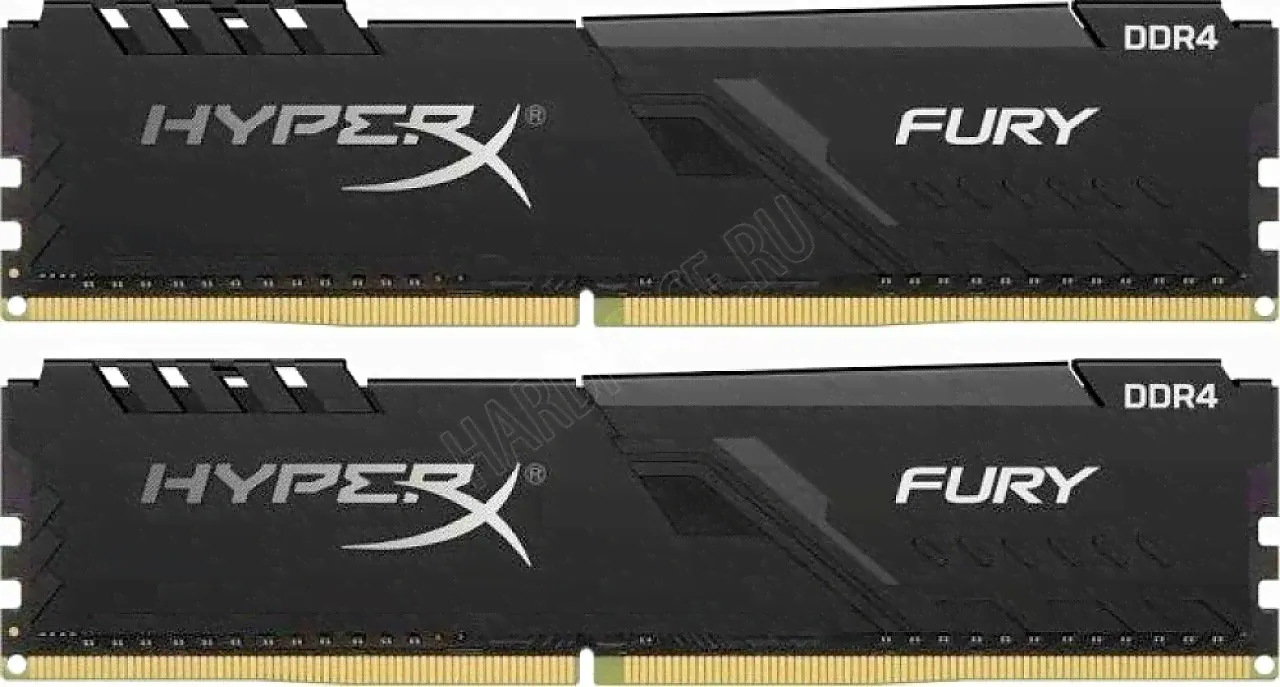 Оперативная память 32Gb 3600MHz Kingston HyperX Fury 2x16Gb KIT CL18 DDR4 (HX436C18FB4K2/32)-0