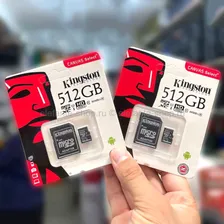 Карта памяти с адаптером MicroSD Kingston Canvas 512 Gb (15)
