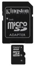 Kingston Карта памяти 16 ГБ (SDC4/16GB)