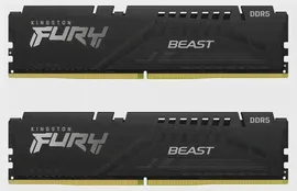 Оперативная память DDR5 32 ГБ 5200 МГц Kingston FURY Beast Black (KF552C40BBK2-32) модулей 2 шт.