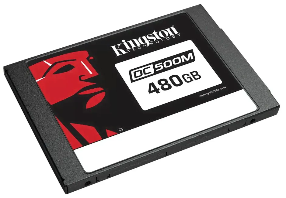 Kingston Твердотельный накопитель Kingston Enterprise SSD 1,92TB DC500R 2.5" SATA 3 R555/W525MB/s 3D TLC MTBF 2М 98 000/24 000 IOPS 0,5DW ssd-накопители-1