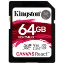 SecureDigital 64Gb Kingston SDR/64GB {SDXC Class 10, UHS-I U3}