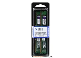 Память DDR3 4096Mb (pc-10600) 1333MHz Kingston, Kit of 2 <Retail> (KVR1333D3S8N9K2 4G)