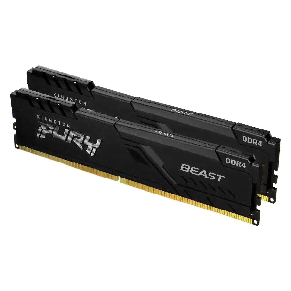 Оперативная память Kingston FURY Beast 16GB (2x8GB) DDR4-3600 KF436C17BBK2/16-0