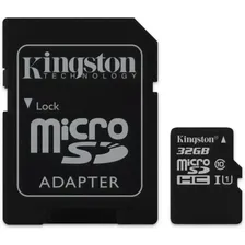 Kingston microSDXC 64GB UHS-I U3 + SD adapter (SDCR/64GB)