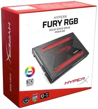 Твердотельный накопитель 240Gb SSD Kingston HyperX Fury RGB (SHFR200/240G)