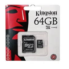Micro SD 64GB Kingston 10 класс
