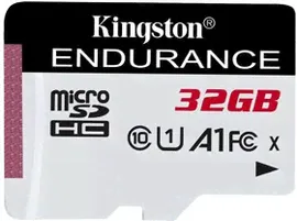 Флеш карта microSDHC 32GB Kingston SDCE/32GB High Endurance w/o adapter
