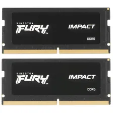 Оперативная память SODIMM Kingston FURY Impact [KF556S40IBK2-32] 32 ГБ [5091965]