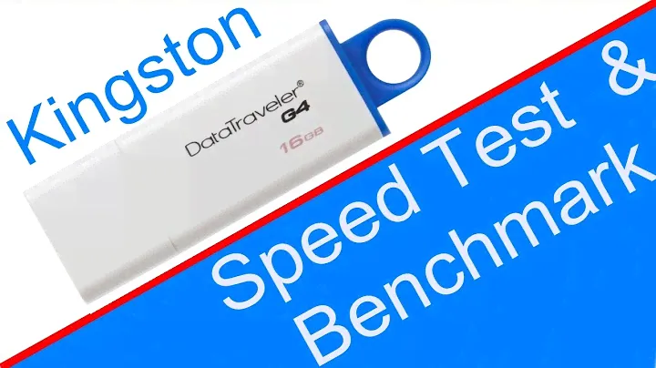rd #179 Speed test and Benchmark 16GB Kingston DataTraveler G4 USB 3.0 with 4 tools