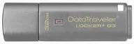 Флешка Kingston DataTraveler Locker+ G3 32GB серый