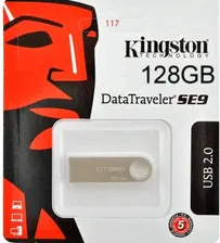 Флешка 128Gb Kingston DataTraveler SE9 USB 2.0 серый