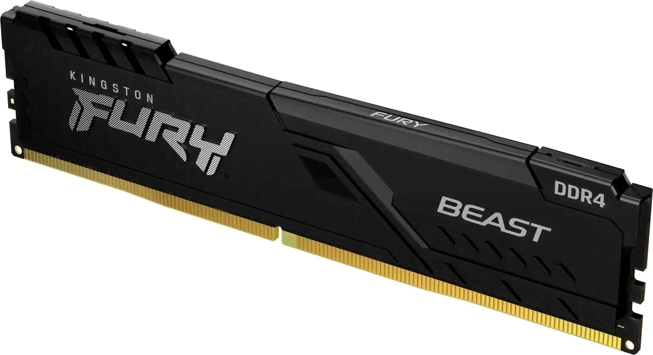 Kingston Fury Оперативная память Beast Black DDR4 3600 МГц 1x8 ГБ (KF436C17BB/8)-0