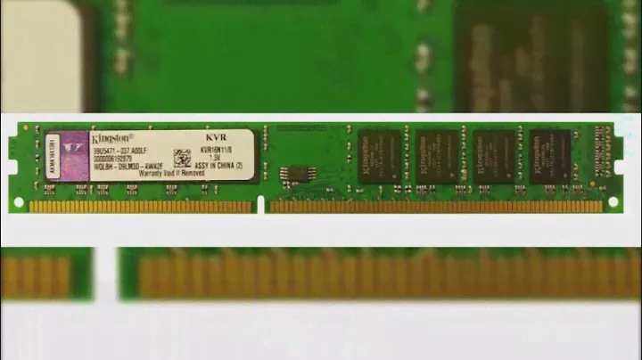 KVR16N11/8 Kingston 8GB PC3-12800 DDR3-1600MHz non-ECC Unbuffered CL11 240-Pin DIMM Dual Rank Memory