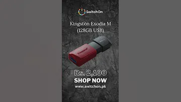 Order now at https://switchon.pk/product/kingston-exodia-m-128gb-usb/