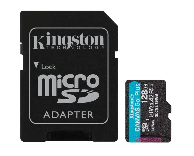 Карта памяти microSDXC Kingston 128Gb Class 10 UHS-I U3