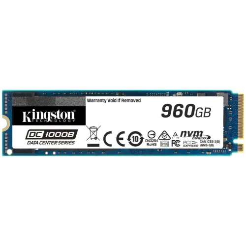 SEDC1000BM8/960G Жесткий диск Kingston 960GB DC1000B M.2 2280-0