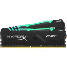 Память оперативная DDR4 Kingston HyperX Fury RGB 2x8Gb 3200Mhz (HX432C16FB3AK2/16)