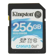 Карта памяти Kingston SDXC 256Gb V30 UHS-I U3