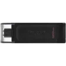 Флешка Kingston 128GB DataTraveler 70 Type-C DT70/128GB USB3.2 черный