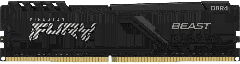 Оперативная память Kingston FURY Beast Black [KF432C16BB/8] 8 ГБ