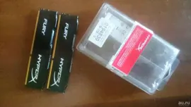 Оперативная память DDR3 Kingston HyperX KHX1600C10D3/8G -- 16 gb (кит из двух)