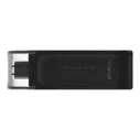 USB-флешка Kingston DataTraveler DT70 USB 3,2 Type-C 64Gb черная