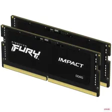 Оперативная память SODIMM Kingston FURY Impact KF548S38IBK2-32 32 ГБ DDR5