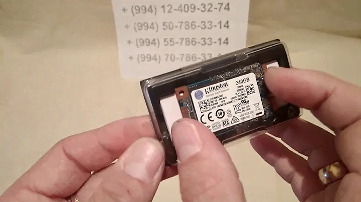 Внутренний SSD Kingston 240GB SSDNow UV500 mSATA (SUV500MS/240G) в Баку / Bakida