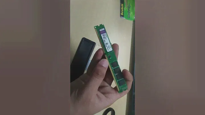 Unpacking kingston kvr16n11/8 8gb DDR3 SDRAM #ram #8gbram #kingston #ddr3