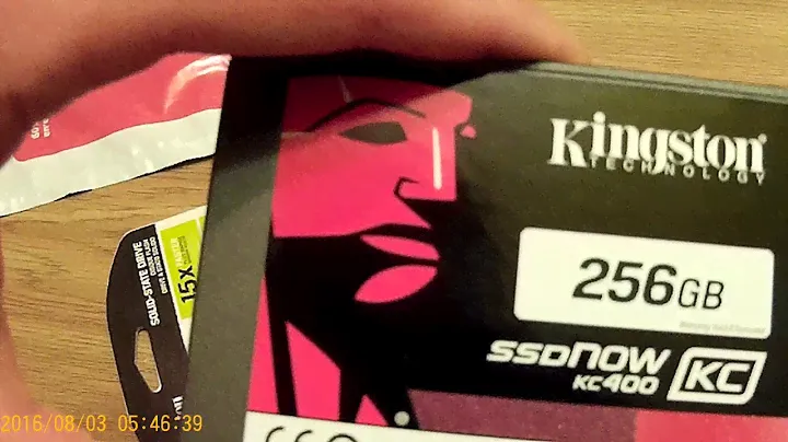 Rozetka Распаковка  SSD Kingston SSDNow KC400 256GB 2.5" SATAIII MLC (SKC400S37/256G)