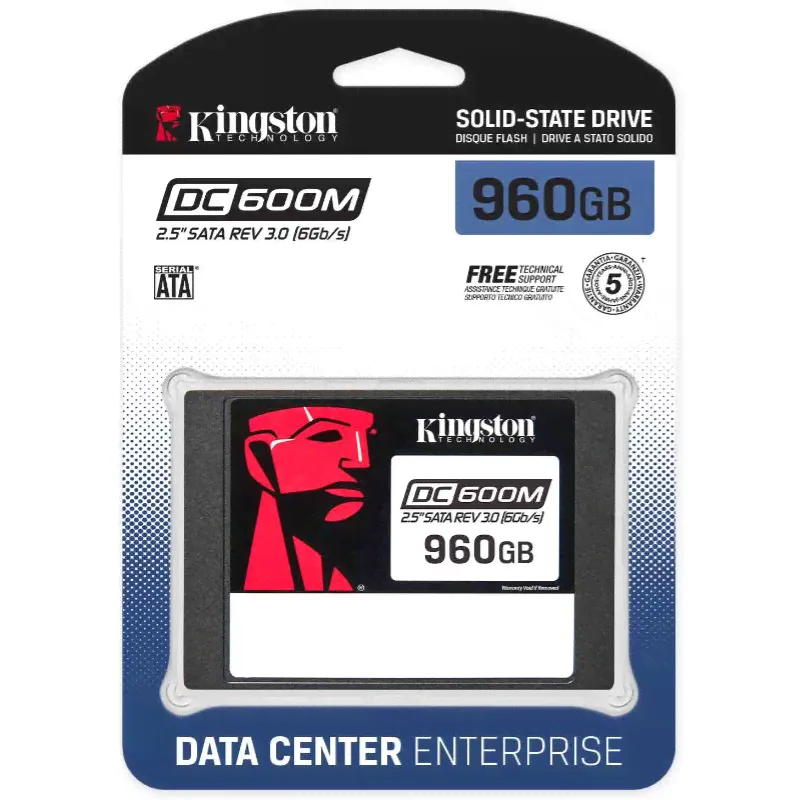 SSD накопитель Kingston DC600M 960GB (SEDC600M/960G)-0