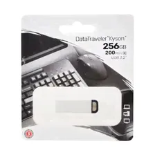 USB-флешка Kingston DataTraveler Kyson 256GB Silver (серебристая)