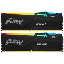 Оперативная память 64 Gb 5200 MHz Kingston FURY BEAST RGB XMP (KF552C40BBAK2-64)