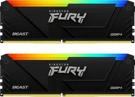32Gb DDR4 3200MHz Kingston Fury Beast RGB (KF432C16BB2AK2/32) (2x16Gb KIT)