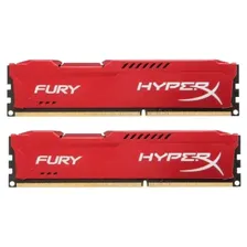 Оперативная память Kingston HyperX Fury Red HX318C10FRK2/16