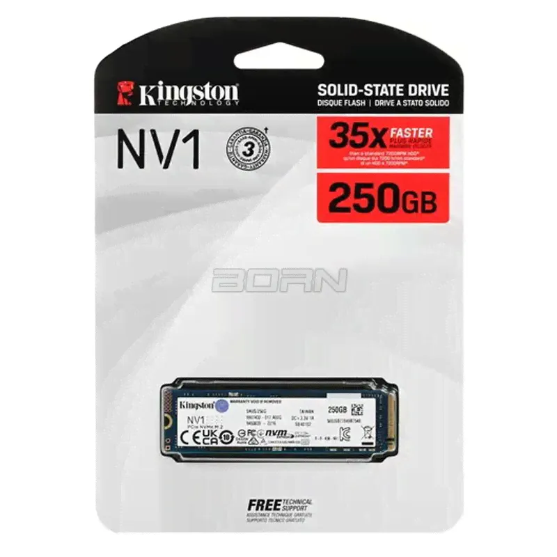 Винчестер SSD NV1 Kingston SNVS/250G 250GB-0