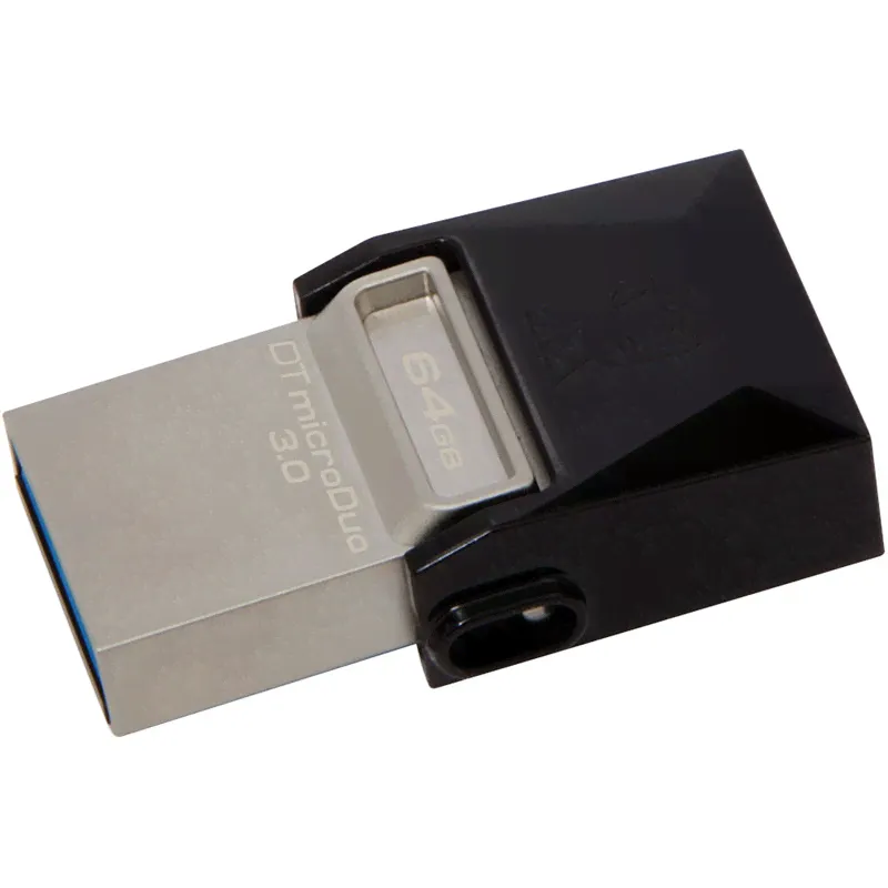 Флешка с OTG Kingston DataTraveler microDuo 3.0 64GB USB 3.0/microUSB-0