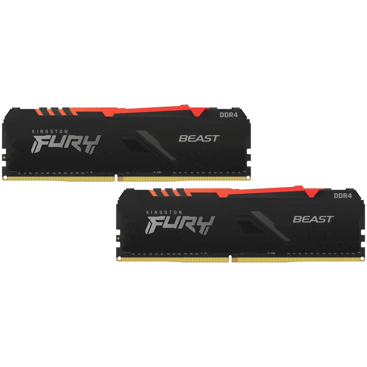 Память DDR4 2x8Gb 3200Mhz Kingston FURY Beast KF432C16BBAK2 / 16