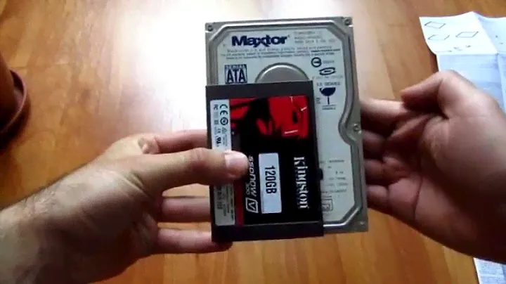 Kingston SSD V300 120ГБ (Распаковка, Сравнение)