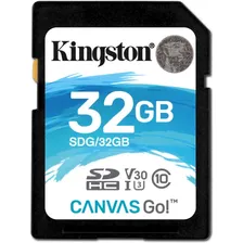 Карта памяти SDHC UHS-I KINGSTON Canvas Go 32 ГБ, Class 10
