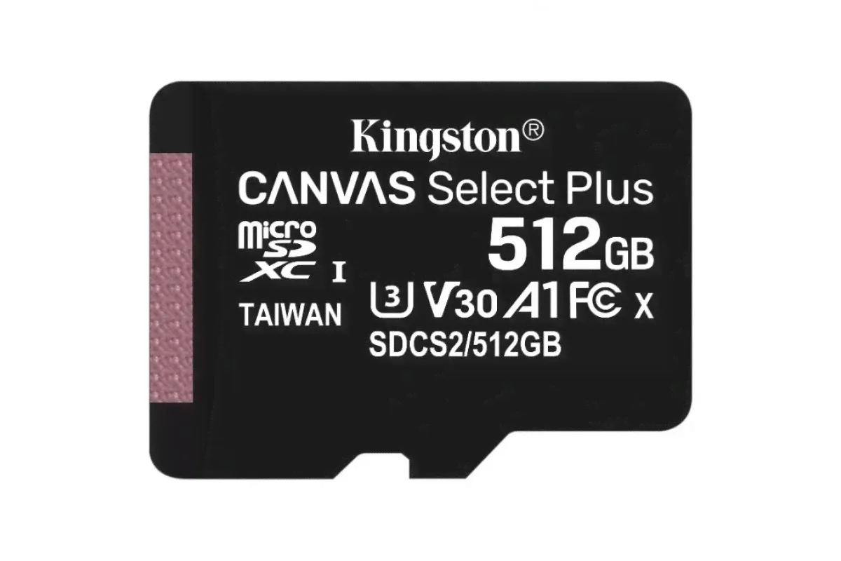Карта памяти 512GB Kingston SDCS2/512GBSP